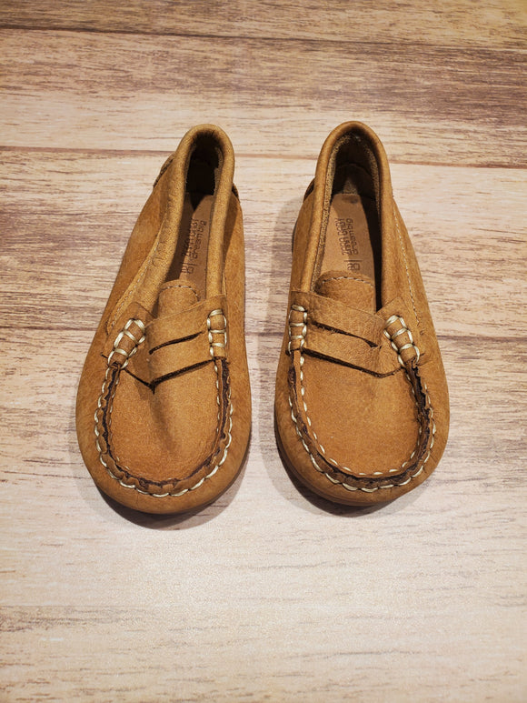 Chaussures mixte type mocassins en cuir  - Pointure 4.5