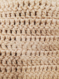 Cardigan fille à manches courtes en tricot - confectionné à la main - 2/3 ans