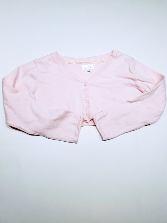 Pull fille type boléro - 3 ans